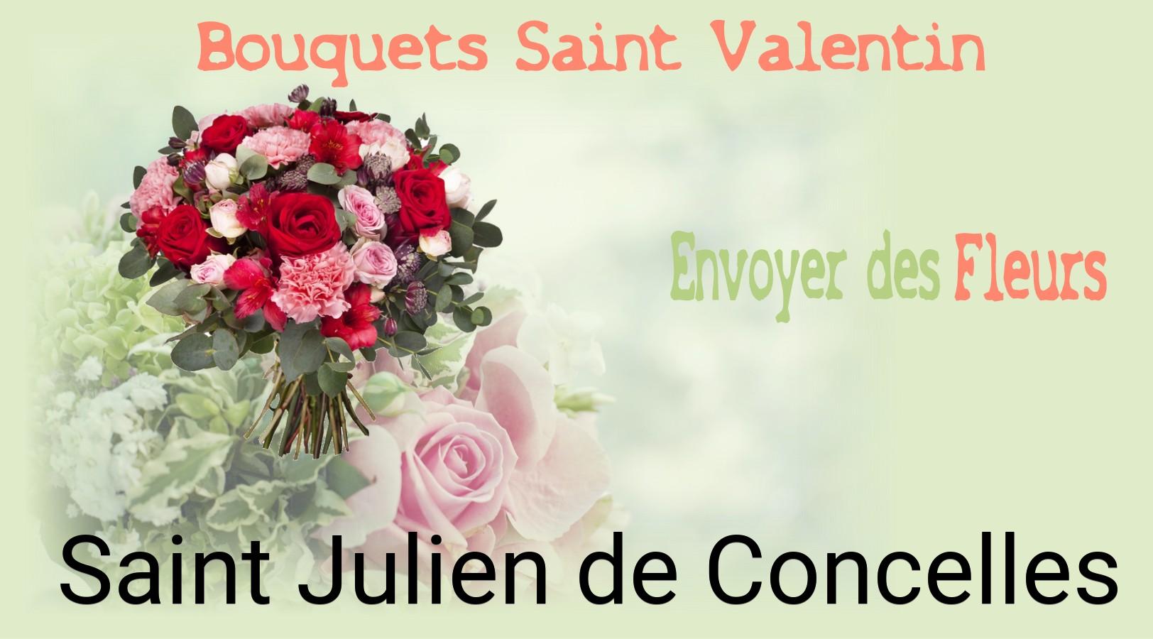 Roses de Saint-Valentin livrées à Saint-Julien-de-Concelles